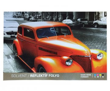 Solvent / Reflektif Folyo